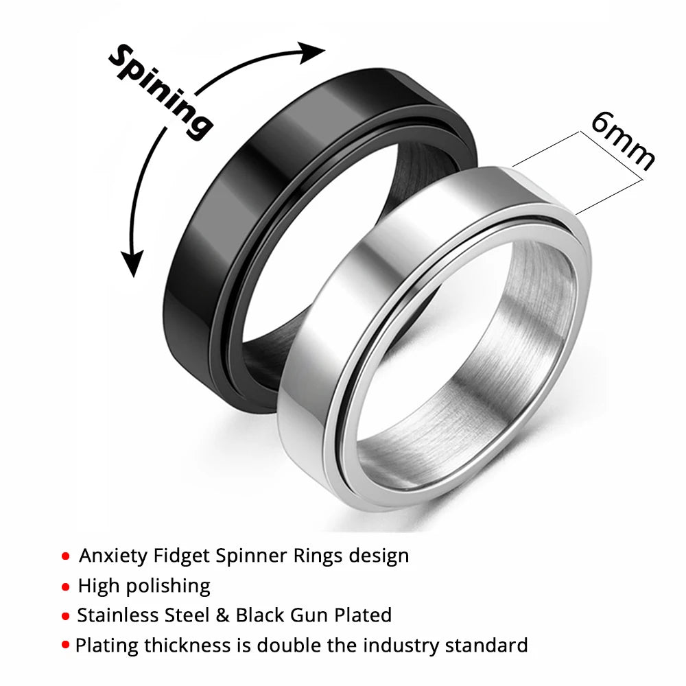 Memiya™ Spinner Ring